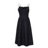 VEROMODA Bow-knot Two-way Strap A-line Midi Dress