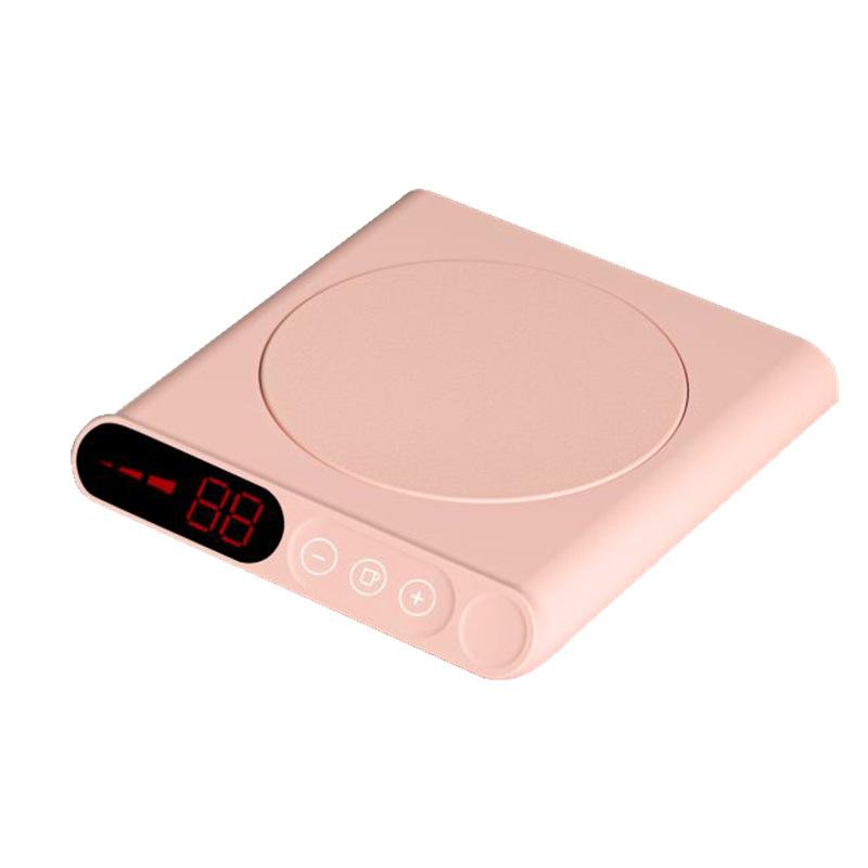 

LED Intelligent 55 Degree Constant Temperature Coaster Multifunctional 5-Gear Heating And Thermal Insulation USB Warm Coaster