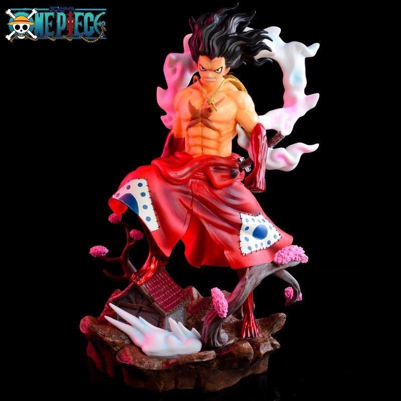 ONE PIECE Phantom Luffy Great Ape King 4 Fourth Gear Navigator Luffy Figure Animation Model Ornament Doll Statue