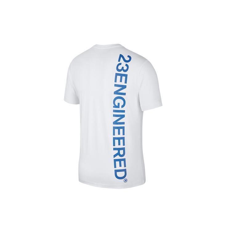 Jordan Air T Shirt Men's White Blue AT8818-101