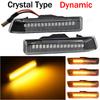 2pcs Flowing Dynamic LED Turn Signal Lights Side Marker Indicator Blinker For BMW X5 E53 1999-2006 E36 63132492179 63137164491