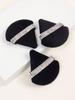 Diamond Triangle Powder Puff Face Makeup Tool Sponge Velvet Soft Smooth Facial Beauty Makeup Sponge Cosmetics Accessories