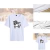 Cute And Fresh Style Unicorn Print T-shirt Cotton Short Sleeve Pullover For Women