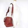 Loewe Amazona 75 Handbag Repeat Anagram 2WAYShoulder Red Calfskin Women Used