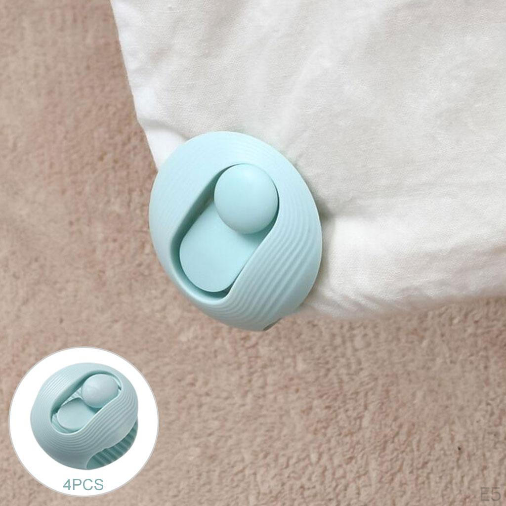 Bed Sheet Grippers Clip Cover Fasteners Clips for Quilts