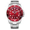 Paulareis Full Automatic Machinery Strong Night Light Heart Steel Banded Water Ghost Men's Watch Automatic Watch