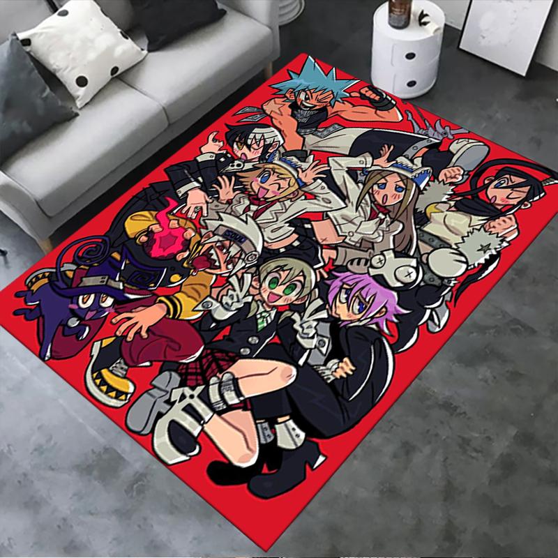 

2025 New Soul Eater Carpet Rug for Living Room Bedroom Home Sofa Decoration,Kids play Non-slip Floor Mat173 40x60cm( 15x23in )