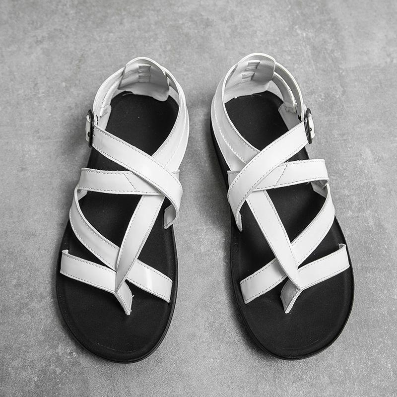 Summer new sandals teen outdoor beach shoes large size open-toed cool slippers
