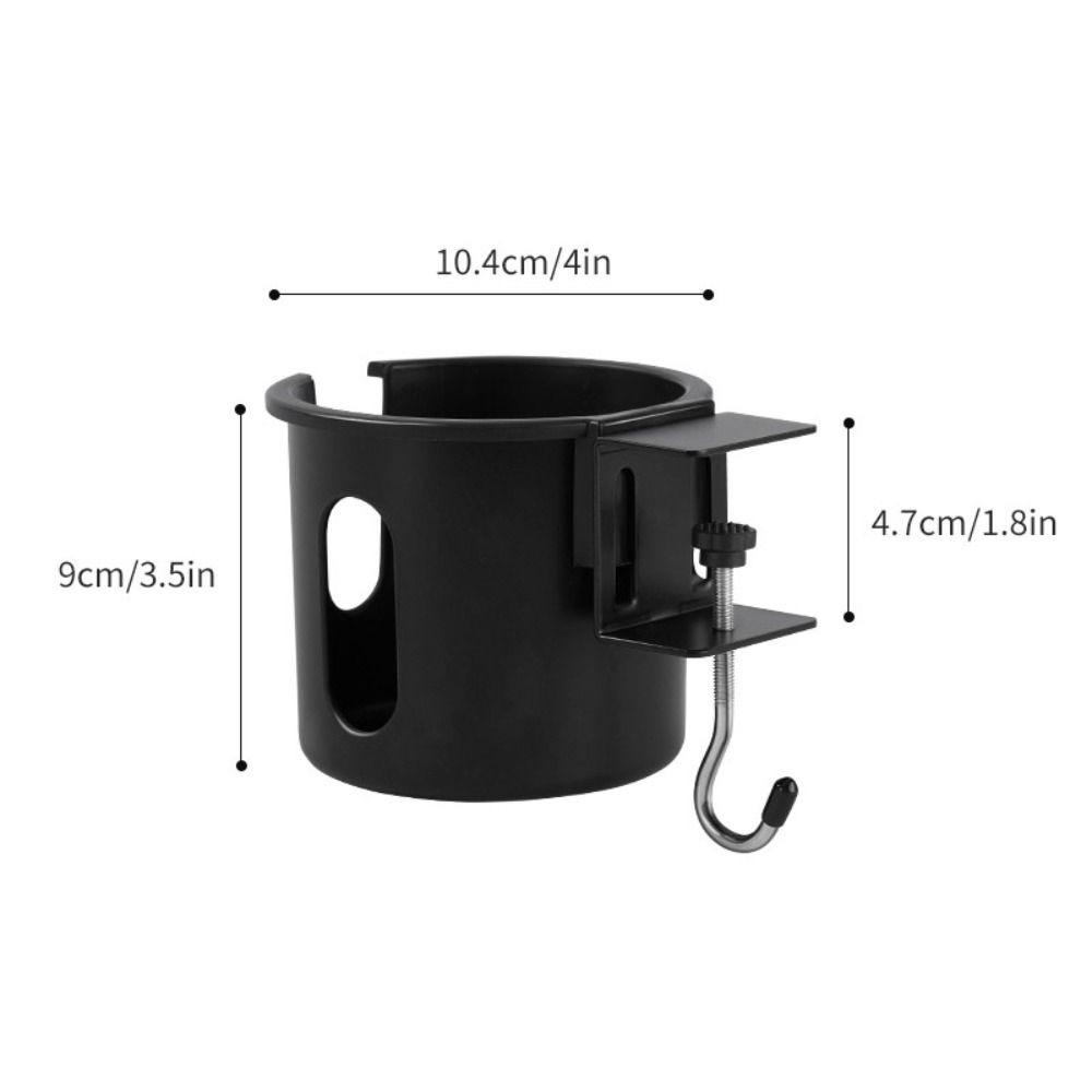 Non Slip Cup Holder 360 Degree Rotating Table Cup Holder Universal Desk Mug Bracket Home Office Regular style