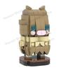 MOC Demon Bricks Anime Figure Slayer Head Tanjirou Mitsuri Inosuke Building Blocks Friends Gift Toys For Children Adult 3D Medol