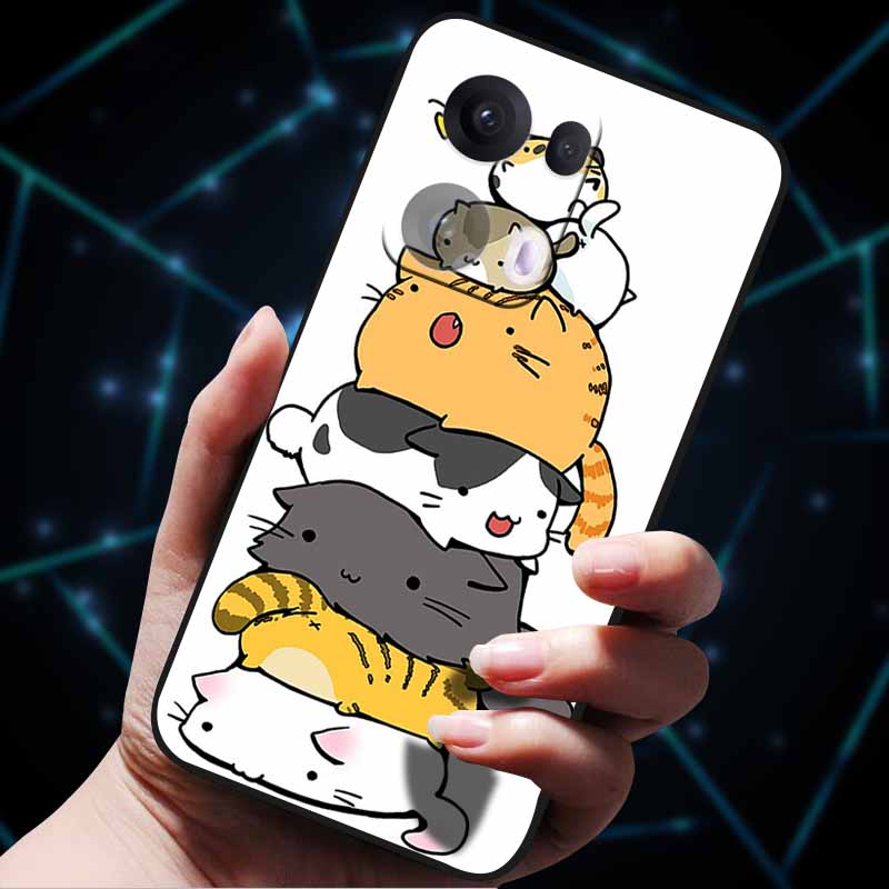 3D Flowers Emboss Fundas For OPPO Reno 13 Reno13 Pro 13F 5G Case Soft Silicone Phone Case for OPPO Reno13 Pro Back Cover Coque