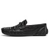 Fashion Men's Breathable Slip on Casual Shoes Flats Business Outdoor Driving Shoes Classic Leather Loafers for Men Walking Shoes