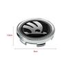 60mm Krytka stredového otvoru kolesa auta Nálepka Kryt disku Znak Nálepka Pre Skoda Octavia Fabia Kamiq Kapoq Kodiaq Rapid SCALA Superb