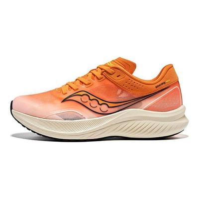Domina a toda velocidad Amortiguación cómoda Parte superior baja Placa de carbono Zapatillas de running unisex Naranja S28192-13