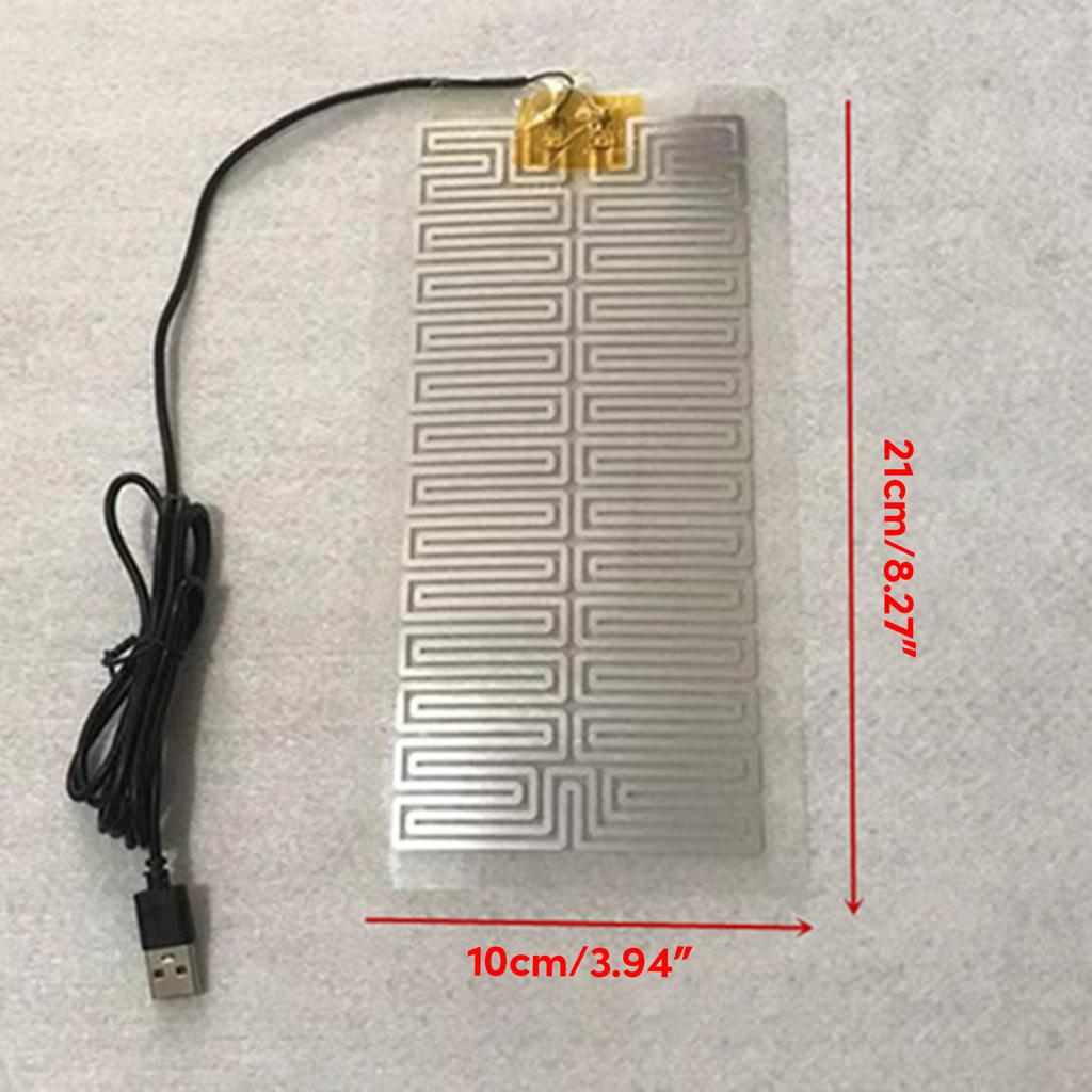 USB Heating Pad for Waist Belt Warmer Pad Stay Warm During Outdoor Activities USB Heater