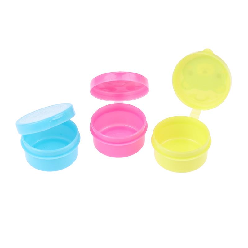 4Pcs Lunch Bento Soy Sauce Box Container Cute Design Plastic Condiment Dispenser Mini Salad Tomato Sauce Bottle