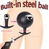 Giochi per adulti BDSM Enorme dildo gonfiabile Plug anale Pompa Big Butt Plug Giocattoli del sesso Plug anale gonfiabile per donne Coppie uomo