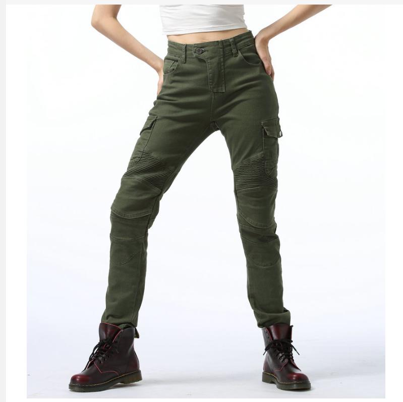 VOLERO+Kvinnelig ridder+Fritid Multi Bag Arbeidsdress Motorsykkelbukser+Motorsykkeljeans+Motorsykkelracingbukser