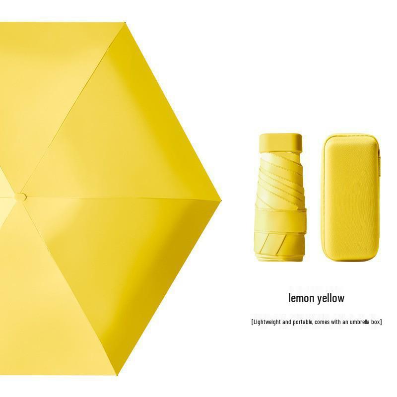 40% Off Compact Capsule Umbrella – Sunshade & UV Protection, Rain or Shine