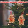 Christmas Gingerbreads Man Decorative Pendant Christmas Tree Pendant Christmas Letter Biscuits Man