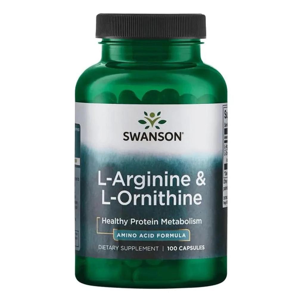 L-Arginine & L-Ornithine - 100 Caps