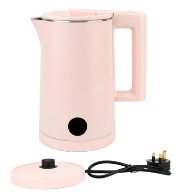Chaleira Elétrica 2000W Camada Dupla Aço Inoxidável 304 2L Sem Fio Aquecedor Fervidor de Água com Auto