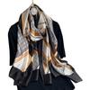 High-quality Luxurious Silk Scarves Headband Scarfs Neck Scarf For Women Chain Silk Scarf Women's Decorative Shawl