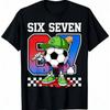 Kids T-Shirt Funny 67 Six Seven Print Boy and Girl Tees Top Summer Short Sleeve O Neck Casual Outdoor Kids Clothing