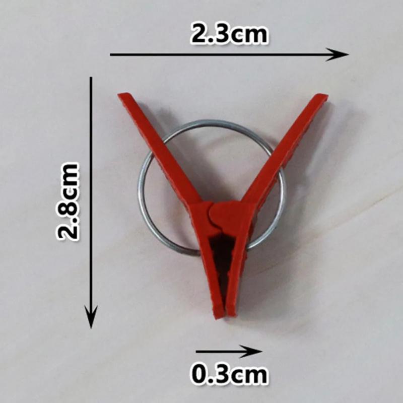 100pcs Garden Tool Graft Clip Graft Clamp For Novice Enthusiast Stable Connection Versatile Ample Quantity Plastic