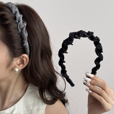 Bandes pour cheveux pour femmes filles accessoires de yoga femme bandeaux coréens maquillage lavage Cerceaux adultes kpop nouveautés populaires vintage