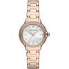 Mother of Pearl Rose Gold Toned Stainless Steel Women's Quartz Watch AR11523
