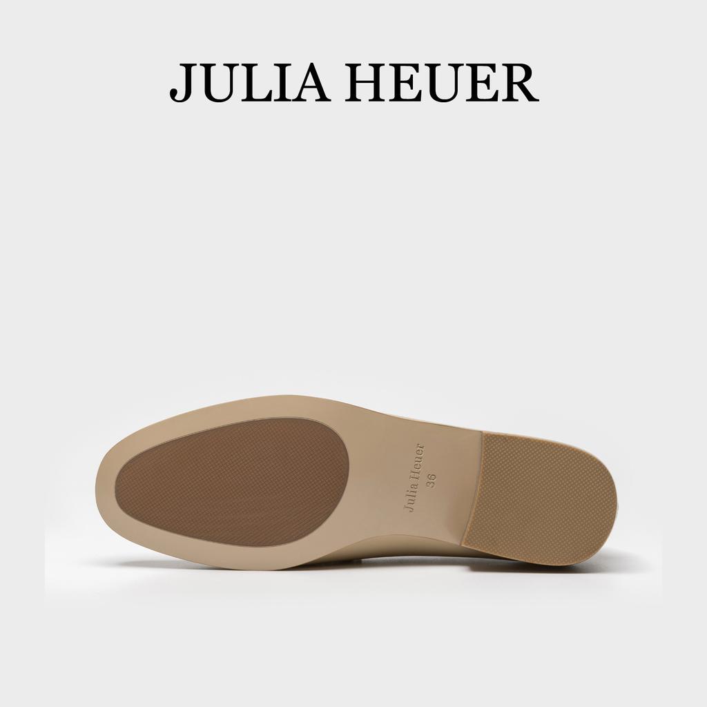 Klassische bequeme Slipper mit Pferdegebiss und Ein-Pedal-Design für Pendlerinnen