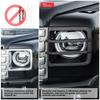 For Great Wall GWM Haval H9 2024+, 2Pcs Front Headlight Protective Cover Anti-Collision Decor Frame