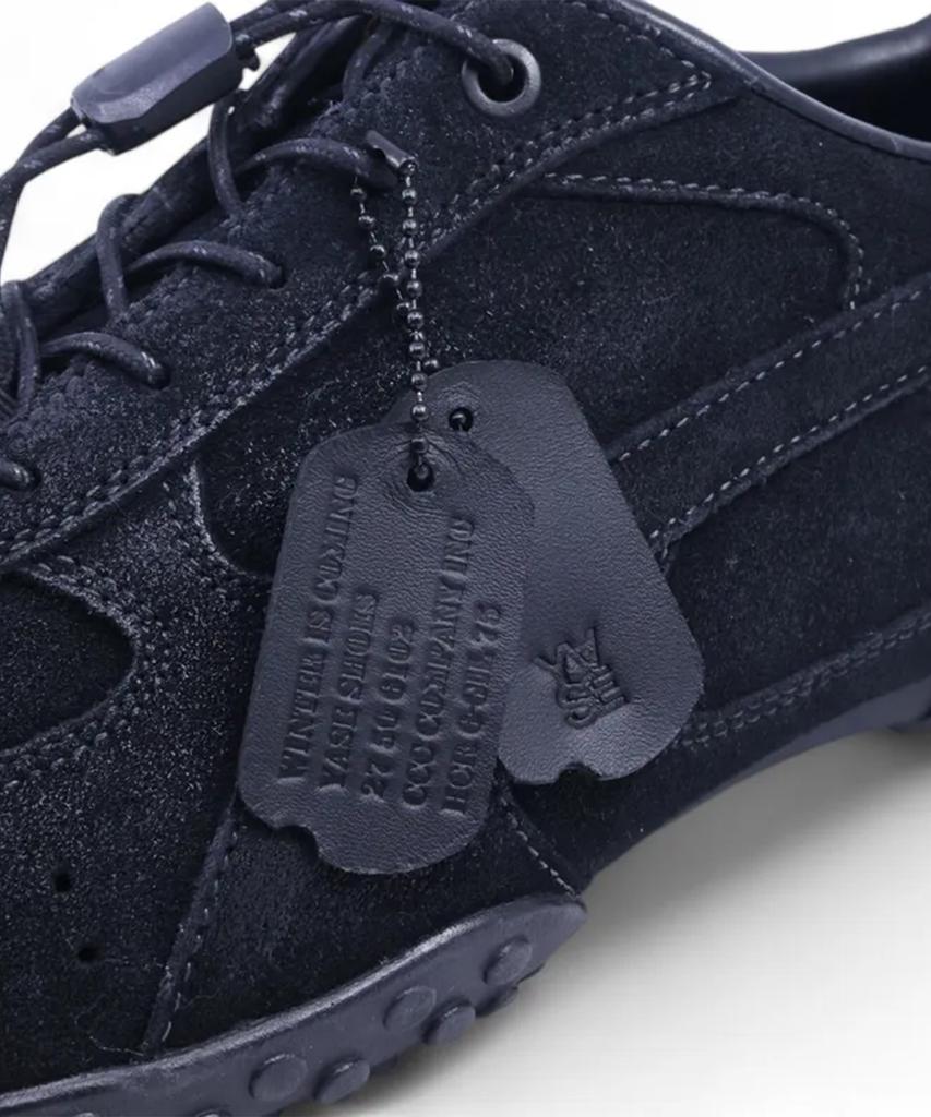 Yase Spider Wax Washed Sneakers Black (Type A)