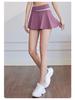 Quick-Dry Colorblock A-Line Skort for Outdoor Sports & Yoga
