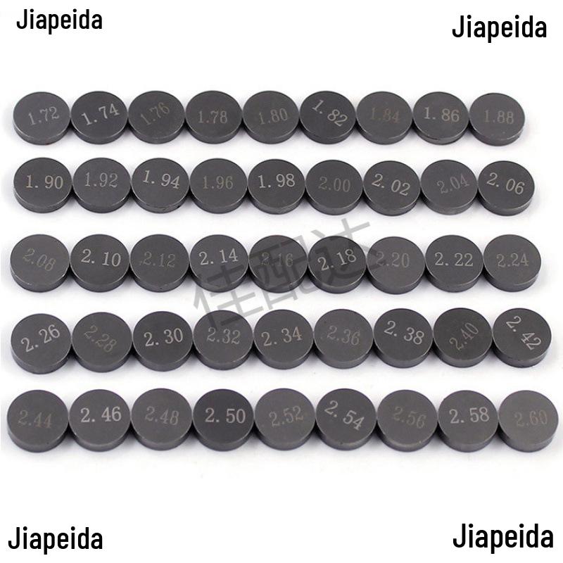 Motorcycle Valve Shim Kit for 7.48mm, 8.85mm, 9.48mm, 10.0mm Clearance Adjustment