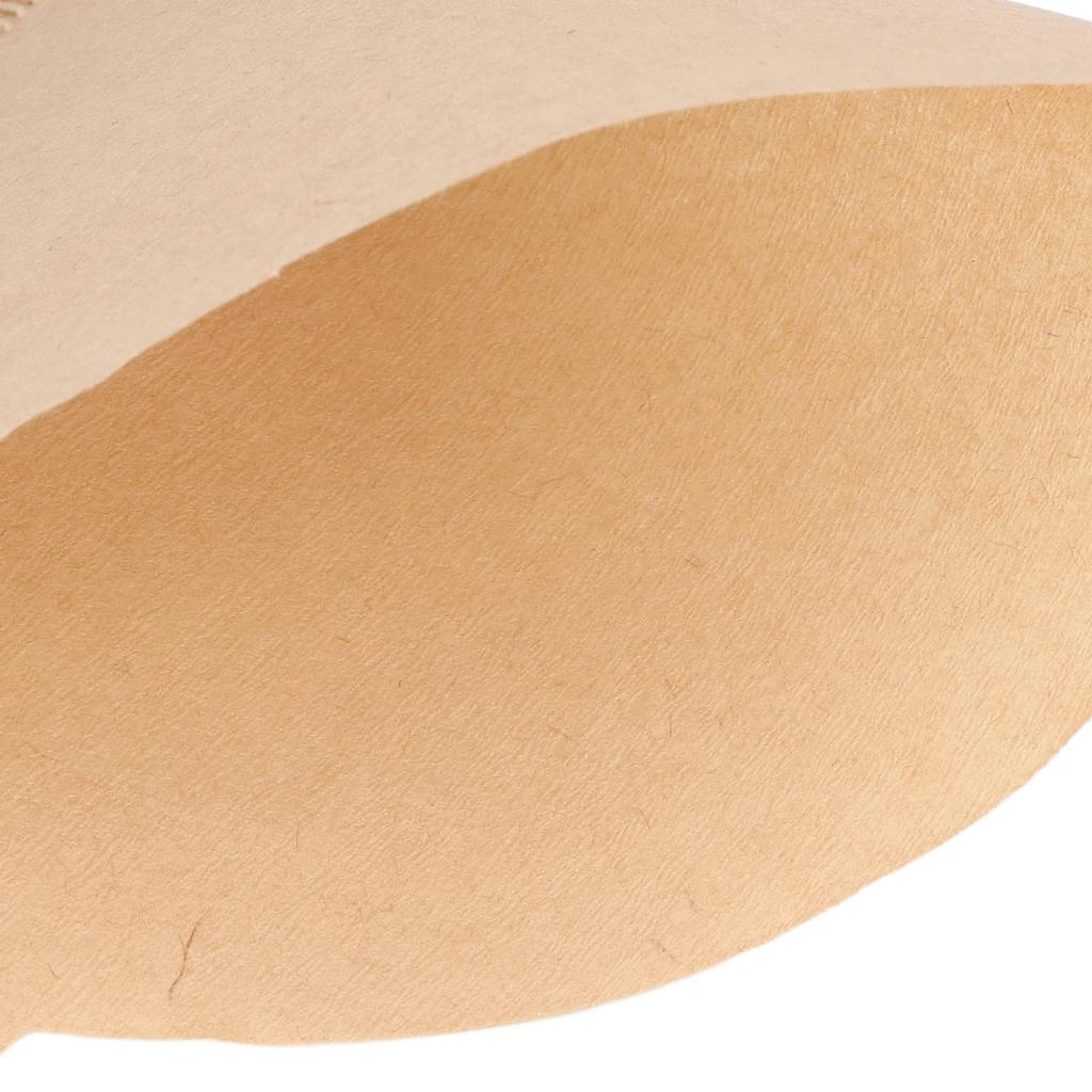 Coffee Filter Paper, 100 Sheets, Cone-Shaped, for Coffee Makers, Commercial and Home Use (V02 Filter Paper, 100 Sheets)