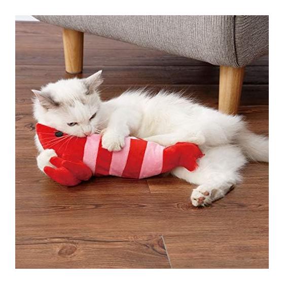 Petio Cat Toy Dancing Electric Kigurumi Shrimp