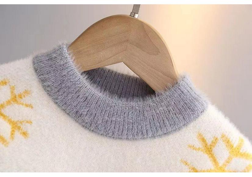 Boys' Cartoon Wool Sweater - 2023 Stylish Autumn/Winter Knitwear
