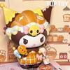 Latest  Anime Kuromi Bread Party Series Construction Blocks Assembly Collection Toys Desktop Decoration Models Children'S Gifts