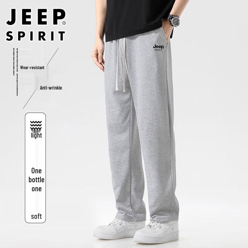 JEEP SPIRIT Men s Lightweight Straight-Leg Casual Pants L