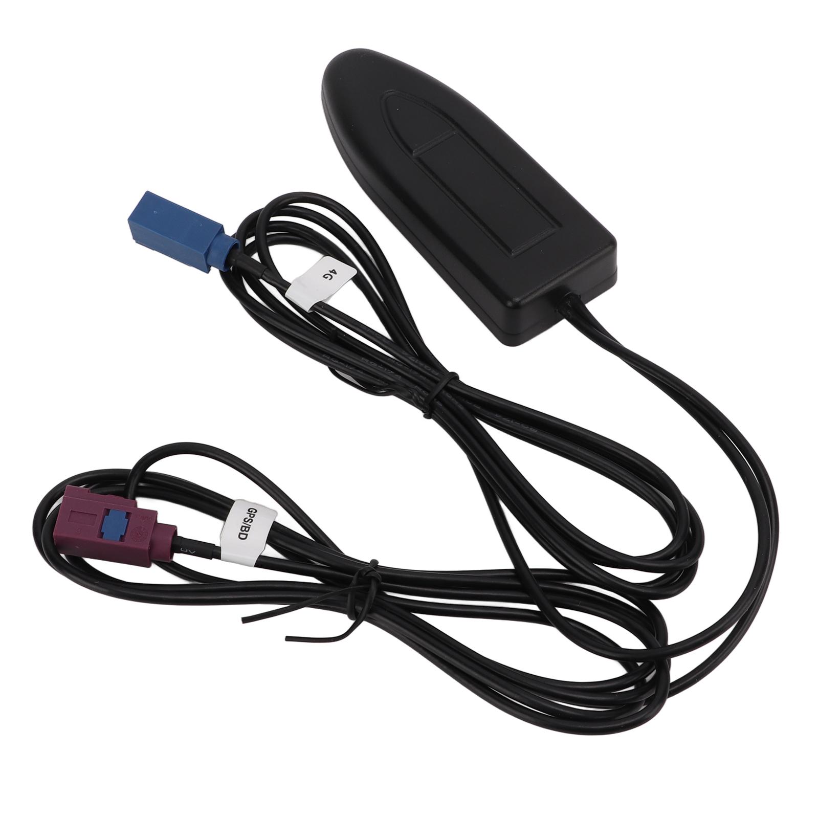 

GPS Antenna 4G GPS 2 in 1 Waterproof High Gain Vehicle Positioning Navigation Blue FAKRACD Antenna