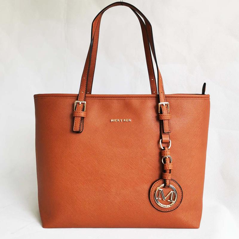 Damen Trendtaschen: Beliebte europäische & amerikanische Mode Schulterhandtaschen aus genarbtem Leder