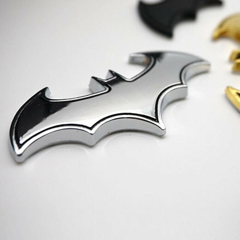 3d Car Decals Metal Bat Auto Logo Car Style Metal Bat Badge Emblem Tail Decal Car Accessories