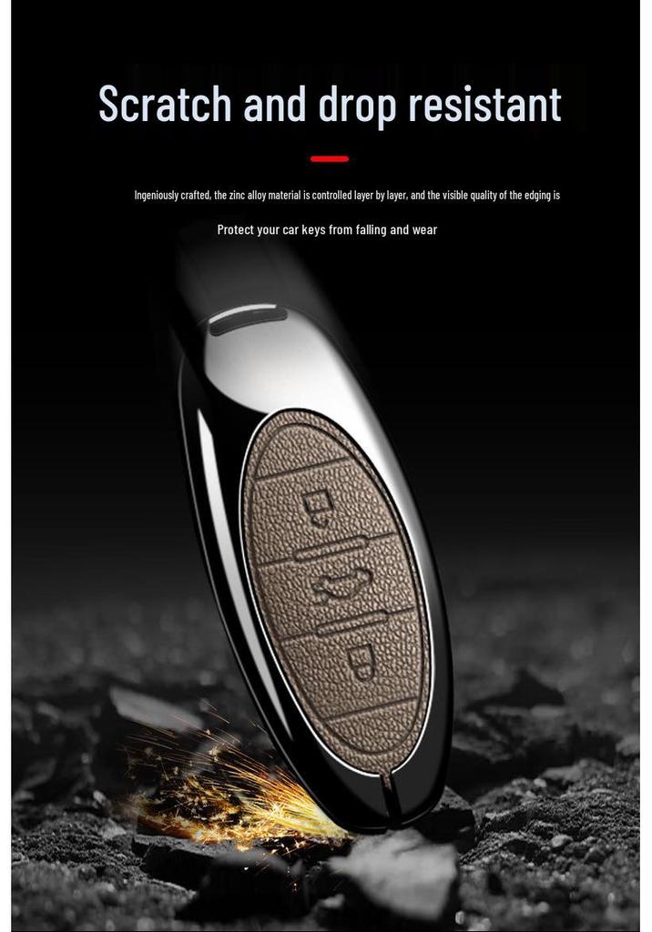 FAW Besturn B70 Car Key Cover: New 2024 T55 Remote Shell with Premium M9 T90 Metal Buckle