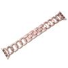 Fashion Simple D Strap for Apple Watch38/40/41mm 42/44/45/49mm Diamond Encrusted Chain Metal Strap Removable