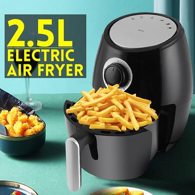 2.5L Electric Health Fryer Kitchen Cooking Tools Home Large Capacity Multifunction Smart Air Fryer Electric Oilless Cooker Pizza