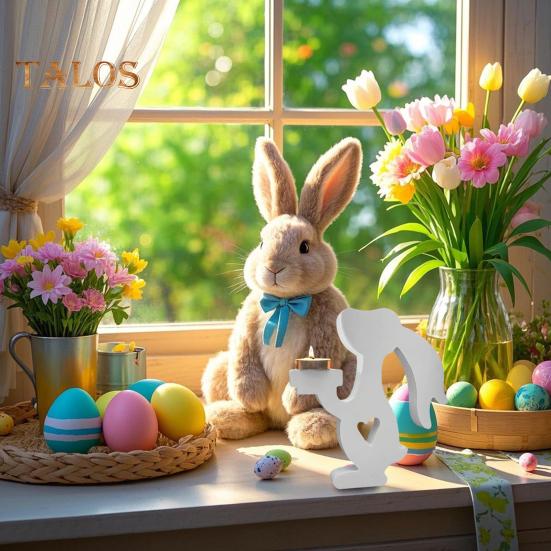 Easter Bunny Silicone Mold for DIY Crafts Rabbit Silicone Molds for Clay Modeling Easy-Release Casting Molds Reusable Bunny Soap Molds