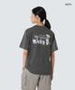 SNOWPEAK APPAREL [Snow Peak I Bt21] Graphic Short Sleeve T-Shirt (S26Mufts90) Dark Charcoal