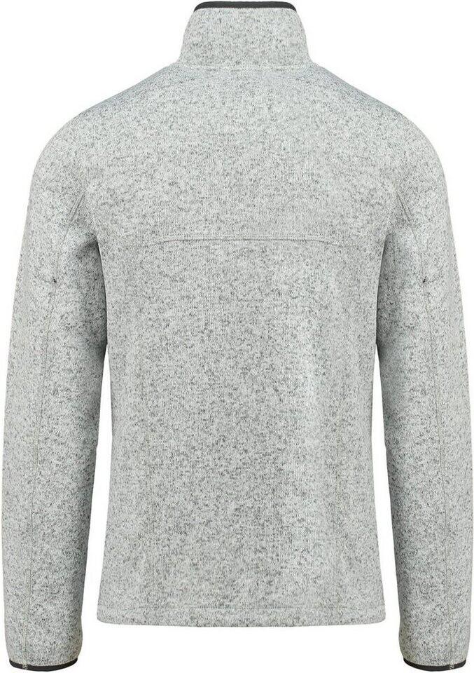 McKinley Мужская флисовая куртка Skeena II светло-серый/серый/красный